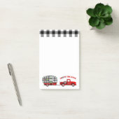 Post-it® Petit Camion rouge et Camping Vintage (Bureau)