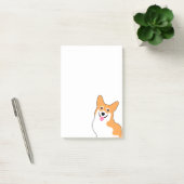 Post-it® Petit chiot de sourire mignon de corgi de Gallois (Bureau)
