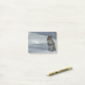 Post-it® Petit écureuil rouge (Sur un bureau)