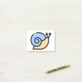 Post-it® Petit escargot (Sur un bureau)