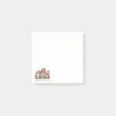 Post-it® Petit gnome de l'équipage de Noël (Devant)