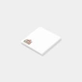 Post-it® Petit gnome de l'équipage de Noël (Incliné)