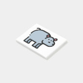 Post-it® Petit Hippopotame (Incliné)