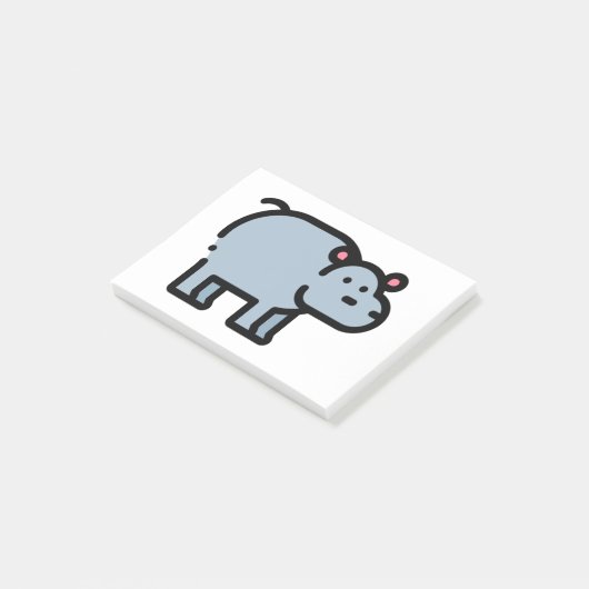 Post-it® Petit Hippopotame (Incliné)