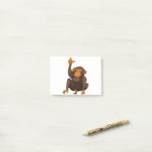 Post-it®  Petit singe (Sur un bureau)