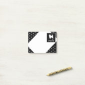 Post-it® Petit Westie mignon - Terrier des montagnes (Sur un bureau)