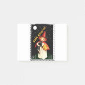 Post-it® Petite fille nostalgique, Jack-o’-lanterne et chat (Devant)