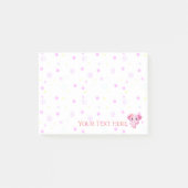 Post-it® Petite fille rose adorable Eléphant (Devant)