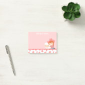 Post-it® Petite petite fille avec agneau pour les filles (Bureau)