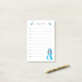 Post-it® Petite princesse à faire (Sur un bureau)