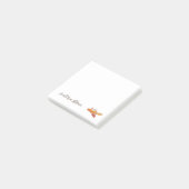 Post-it® Petite tarte citrouille personnalisée notes post-i (Incliné)