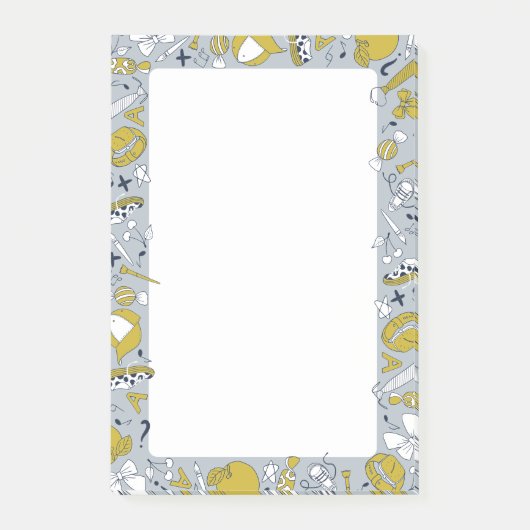 Post-it® Petites Choses Scolaires sur le  (Devant)