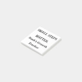 Post-it® Petites étapes - Progression personnalisée Note co (Incliné)