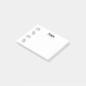 Post-it® Petites mouches (Incliné)