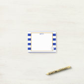 Post-it® Petites notes de post-it chics de caniche (Sur un bureau)