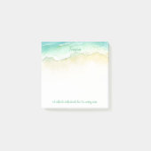 Post-it® Petites notes d'eau d'émeraude (Devant)