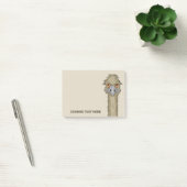 Post-it® Petites notes post-it Emu texte personnalisé (Bureau)