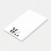 Post-it® Petites Pandas (Incliné)