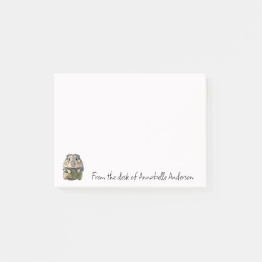 Post-it® Petits animaux de compagnie Hamster Personnaliser  (Devant)