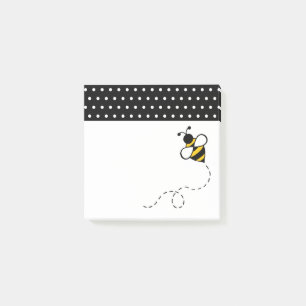 Post-it® Petits bloc-notes autocollants en forme d'abeille