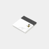 Post-it® Petits bloc-notes autocollants en forme d'abeille (Incliné)