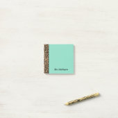 Post-it® Petits blocs-notes personnalisés pour enseignants (Sur un bureau)