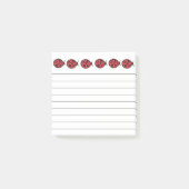 Post-it® Petits Ladybugs Rouges Publier Des Notes (Devant)