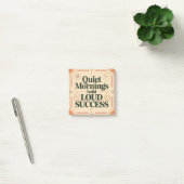 Post-it® Petits Matins Calmes Construisent un Grand Succès (Bureau)