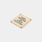 Post-it® Petits Matins Calmes Construisent un Grand Succès (Incliné)