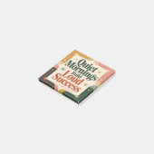 Post-it® Petits Matins Calmes Construisent un Grand Succès (Incliné)