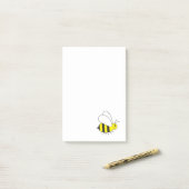 Post-it® Petits occupés gaffent l'abeille (Sur un bureau)