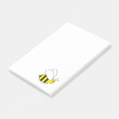 Post-it® Petits occupés gaffent l'abeille (Incliné)
