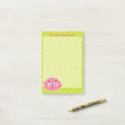 Post-it® Petits ・ Thinga-Ma-Bobs ・ (Sur un bureau)