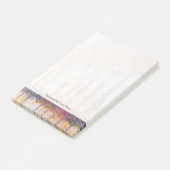 Post-it® Peupliers de Claude Monet | sur les banques de (Incliné)