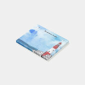 Post-it® Phare aquarelle scène Art Stocker Stuffer (Incliné)