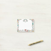 Post-it® Pharmacie du Temps des Fleurs (Sur un bureau)