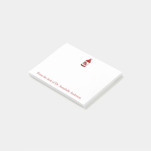 Post-it® Pharmacien Personnaliser les notes post-it (Incliné)