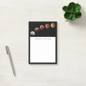 Post-it® Phases de Pleine lune Total Éclipse lunaire | Colo (Bureau)