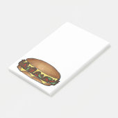 Post-it® Philadelphia Philly Fromage Steak Sandwich Poster (Incliné)