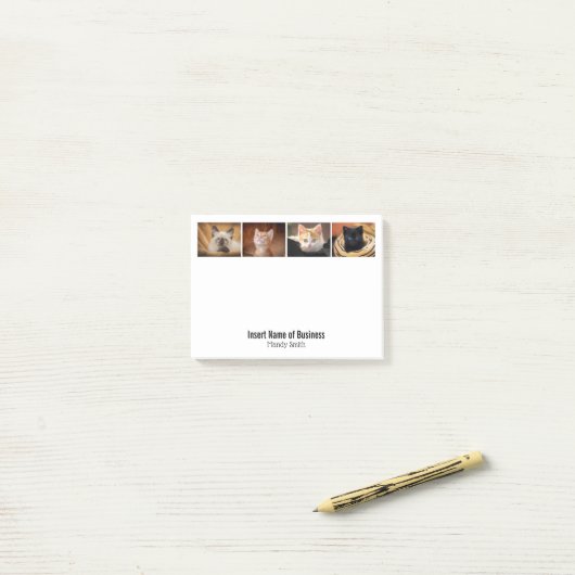 Post-it® Photo chatons | chats do-it-yourself (Sur un bureau)