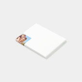 Post-it® Photo Customisée Mariage Love Baby Sticky Note (Incliné)