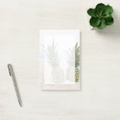 Post-it® Photo de 2 ananas sur une plage (Bureau)