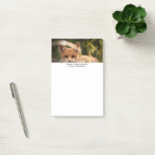 Post-it® Photo de Cute Little Orange Fox (Bureau)