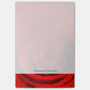 Post-it® Photo de l'Arrière - plan Red Rose