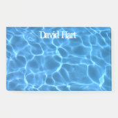 Post-it® Photo de piscine Aqua Blue (Devant)