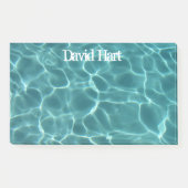 Post-it® Photo de piscine Aqua Green (Devant)