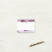 Post-it® Photo du Mariage Rose violet (Sur un bureau)