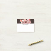 Post-it® Photo d'un animal de porcelets roses mignons (Sur un bureau)