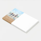 Post-it® Photo et texte personnalisés - Unique votre propre (Incliné)