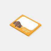 Post-it® Photo Orange American Toad personnalisée (Incliné)